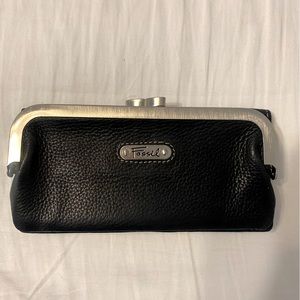 Fossil Black Genuine Leather Wallet